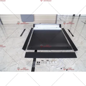 Manual Sliding Retractable Tonneau Cover for Ford Ranger 2012-2021 Raptor Truck Bed Cover with One-Lock