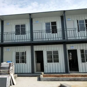 40FT Prefabricated Container House for Temporary Construction Sites