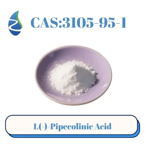 حمض ل-بيبيكولينك عديم الرائحة مع 99 2% تحليل وشوائب منخفضة CAS3105-95-1