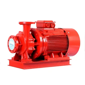 3.7kw Horizontal Centrifugal Fire-Fighting Pump, End Suction Fire-Fighting Water Pump