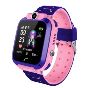 Child Anti-Lost Sos Call GSM Lbs Location Q12 Kids Smart Watch