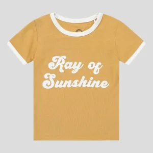 Ropa Infantil Sostenible OEM ODM 95% Bambú 5% Spandex Camiseta de Verano