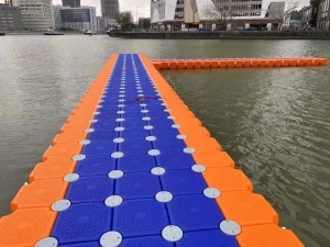 Floating Lake Platform with Double Cube 100*50*40cm