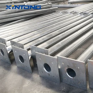 Xintong Hot DIP Galvanized Round Outdoor Street Lighting Pole Price