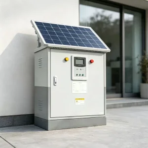 Gabinete de Armazenamento de Energia Fotovoltaica Compatível com Alta Altitude com Freio de Emergência