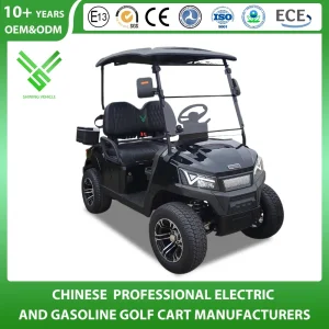 Shininglsv 2 Seat 72V 150ah Lithium Extended Range Shuttle Golf Cart