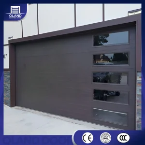 Remote Control Aluminum Garage Door