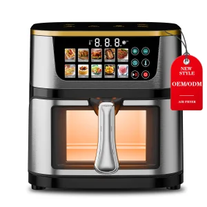 Large Capacity Multicooker Smart Touchscreen Air Fryer