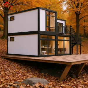 Hot Selling 20 Foot Sea Freight Detachable Steel Z-Shaped Container Modular Residential Building