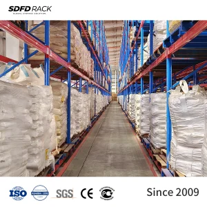 Cold Rolled Steel 5 Layer Durable Heavy Duty Narrow Aisle Racks for Streamlined Inventory Management