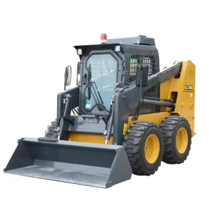 China Brand Electric Track Small Skid Steer Wheel Backhoe Loader Machine Xc740K New Mini Crawler Front End Skid Steer Compact Loader with CE Attachment for Sale