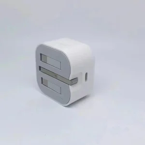 20W Pd Power Adapter Wall Charger with 14 Type-C Port UK Plug for Smart Phone Fast Charger for iPhone 13 12 11