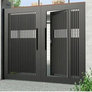 Wholesale Exterior Entrance Entry Other-Doors Metal-Door Metallic Stainless Steel Armored Aluminum Modern Gate Security-Door Composite-Door Residential