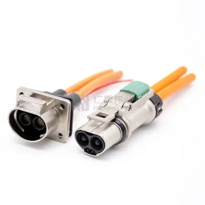 Carcasa de metal Hvil 2pin Conector recto