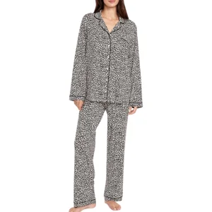 Women's Pajamas Set Wholesale Soft Breathable Bamboo Comfortable Two Piece Sleepwear Loungewear Front Logo OEM Service