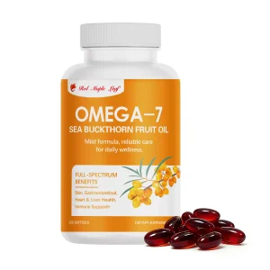 Óleo de Polpa de Espinheiro Marítimo Omega 7