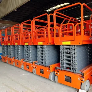 Electric Scissor Lift Vehicle for Efficient Material Handling