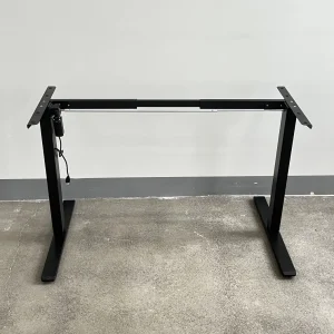 Ws-OS2sj-03 OEM E Commerce Cheap Price Electric Height Adjustable Single Motor Standing Desk with Telescope Frame