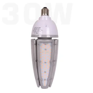 30W E26 E27 E39 E40 Mogul Base Corn Light Lantern LED Post Top Lotus Light, Lotus Lamp