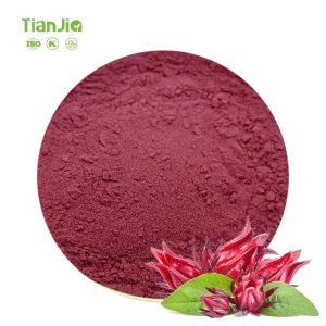 Tianjia Factory Price Pure Natural Hibiscus Flower Roselle Hibiscus Extracts Powder