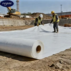 White Reflective HDPE Geomembrane Pool Liner 1.3mm-2.0mm Swimming Salt Water Containment Waterproof
