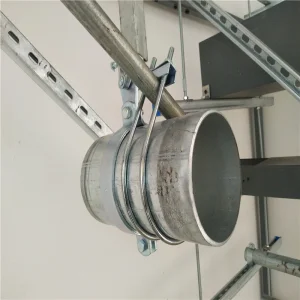 Dual U-Bolt Pipe Support Bracket and Saddle