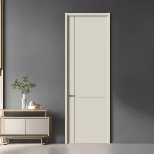 21. Wholesale Modern Interior Wooden MDF PVC Door White Bedroom Melamine Entrance Security Main Solid Wood Oak Veneer Finished Doors Home Furniture for Homes