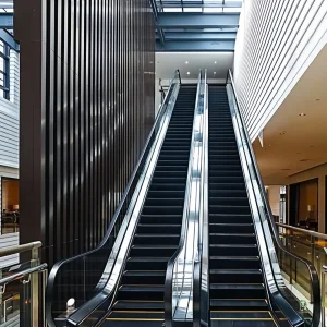 Outdoor Indoor Shopping Mall Moving Walks Inclined Double-Arc Moving Walkway for Business Efficiency