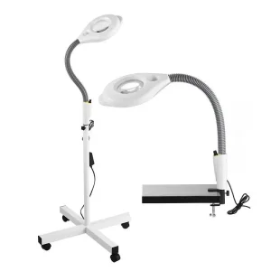 Versatile Magnifying Lamp Two Lenses