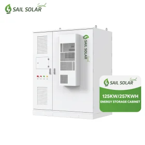 125KW 257KWh Outdoor LiFePO4 Battery Storage System