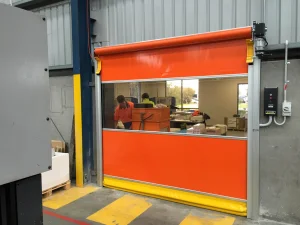 2022 Everbrightdoor Fast Door/ High Speed Roll up Sheet Shutter Door