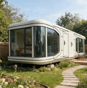 Park Camping Space Hotel Accommodation Space Capsule Modern Design Prefabricated Space Capsule Detachable Smart Mobile Design
