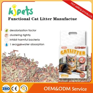 Wholesale Eco Friendly Pet Supplies Clumping Natural Tofu Cat Litter OEM Tofu Cat Litter
