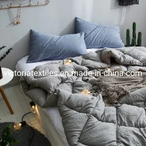 Bedding Comforter Duvet Insert - Quilted Comforter with Corner Tabs - Box Stitched Down Alternative Comforter