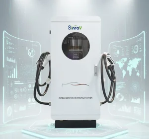 K063 Commercial EV Charging System with Dual Output Design for Public Fast Charging