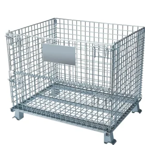 Guichang Storage Cage Folding Iron Frame Iron Cage butterfly Cage Sorting Logistics Turnover Box Multi-functional Large Express