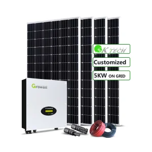 On Grid 6kw Solar Panel Set