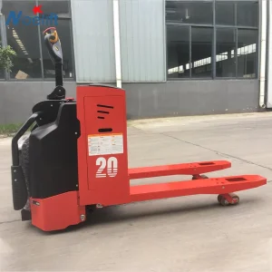 6 Ton Electric Forklift Pallet Truck Side Standing Type Fully Electric Stacker 3 Ton Loading Capacity Used Motor Pallet Jack