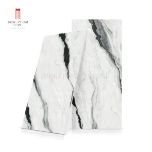 Large Format Calacatta Golden Marble Stone Effect Tiles for Luxury Villa Wall and Floor Decor