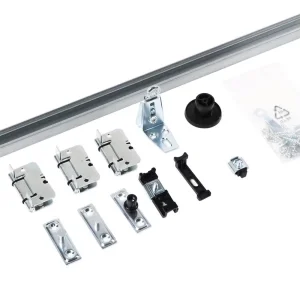 30in 36in 48in 60in 72in Steel Track Closet Bi-Fold Door Hardware Set for 2 Doors System
