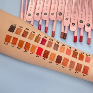 OEMbrown Vegan Creamy Lip Liners pink Lipliner Pencil pink Lipliner Pencil Private Label Lip Liner Pencil