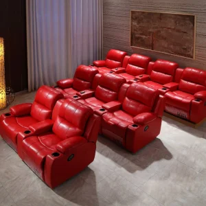 Wholesale Home Theater Chair Cinema Recliner Leather Living Room Sofa