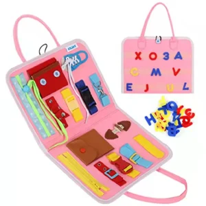 AiJH Montessori Busy Board Book