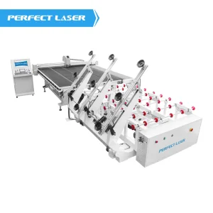 7000X1300mm 3-19mm Thickness Full Automatic Large Glass Cutter Production Line