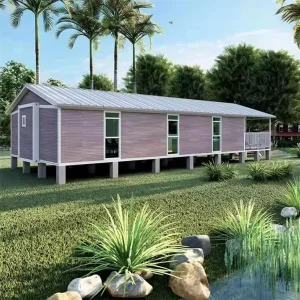 Villa Prefabricada Sofisticada Casa Modular Espaciosa para Alojamiento de Alta Gama