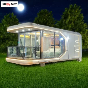 2025 New Mobile Home Modern Prefabricated Modular Residential Camp Prefab Capsule House With Steel Sandwich Panel for Hotels