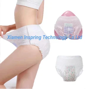 Pantalones desechables de compresas menstruales