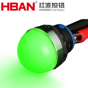 Hban UV Resistant Large Head LED Indicator Light IP65 for Use in The Transportation Industry