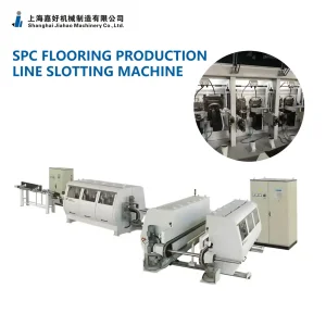 Auto Engineering Spc Floor Click Slotting System for Laminates