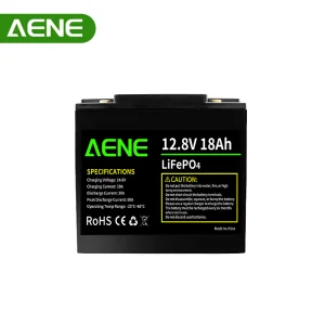 12V 18Ah LiFePO4 Battery for UPS Backup Power Emergency Lighting and Home Energy Storage System